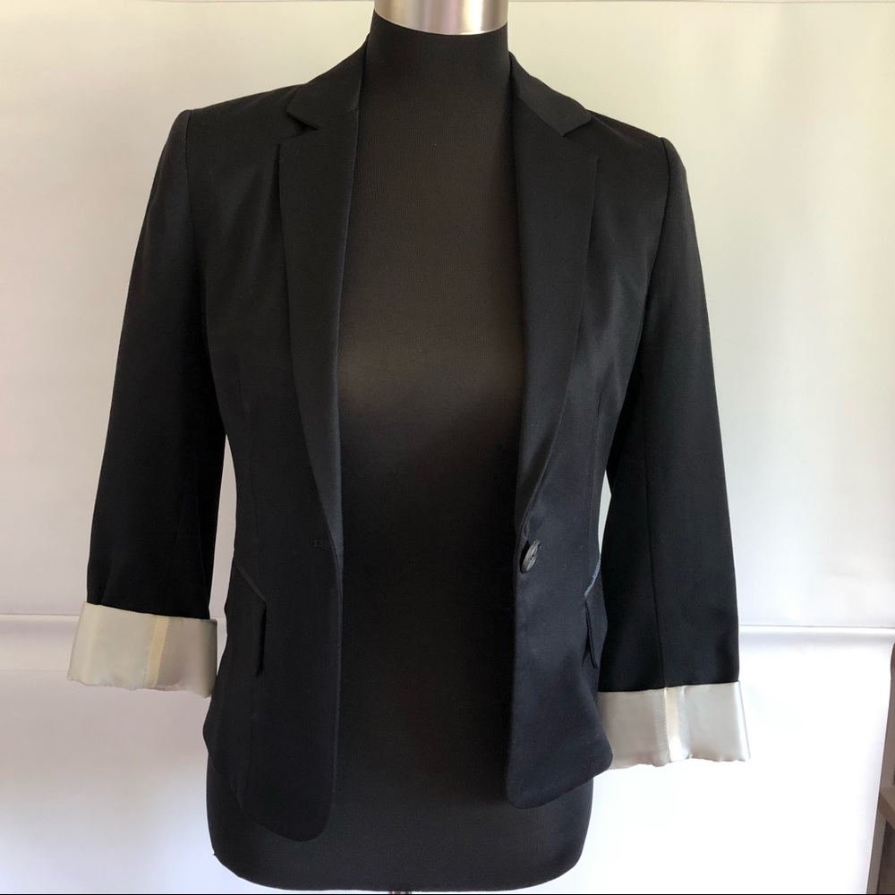 Wilfred by Aritzia Black Blazer Size: 2